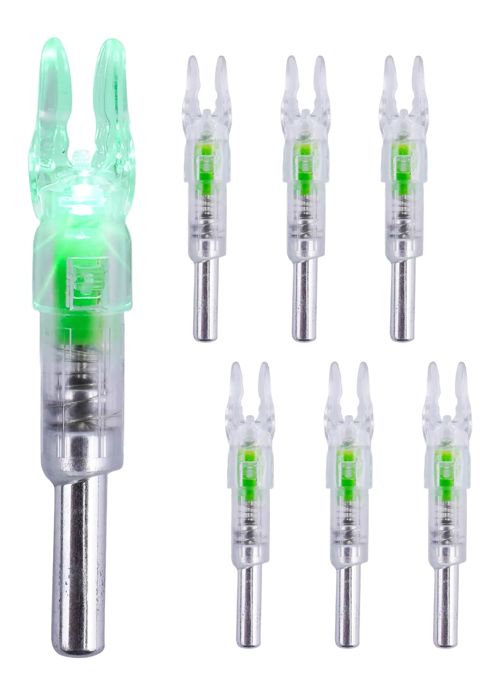 The Best - 6-PCS Green Led Lighted Nocks