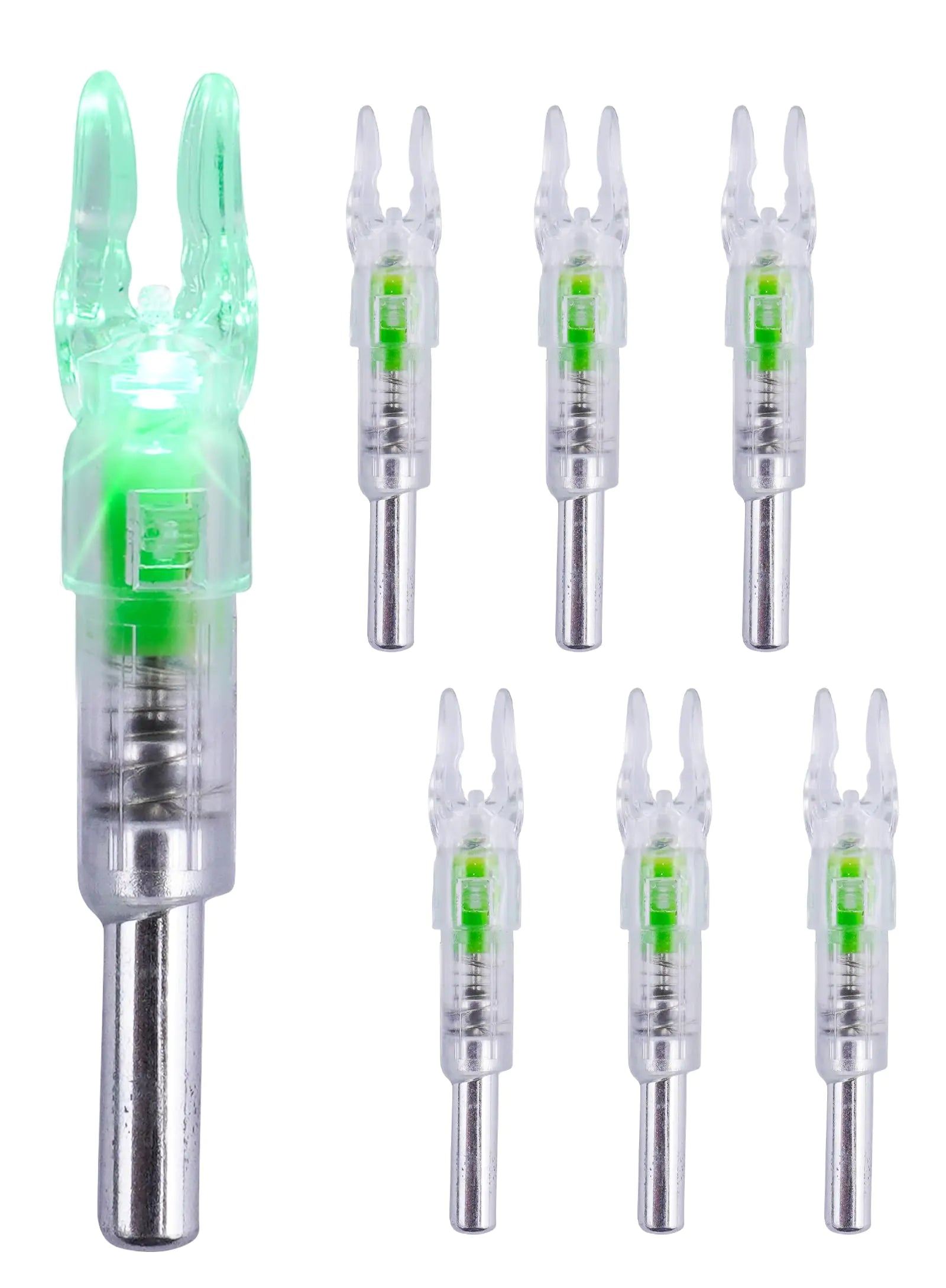 The Best - 6-PCS Green Led Lighted Nocks