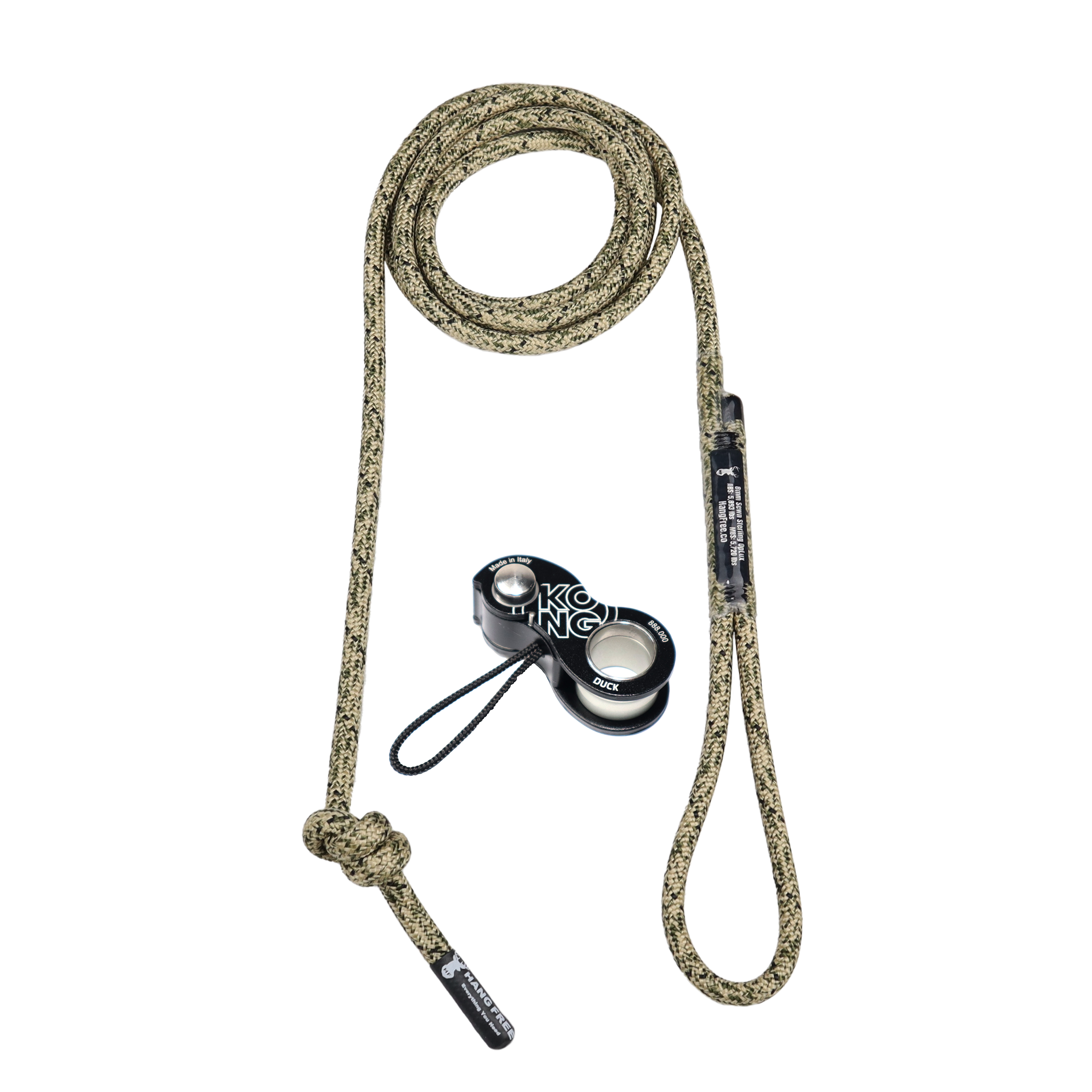 8mm OpLux Deluxe Sewn Tree Tether & Lineman's Belts