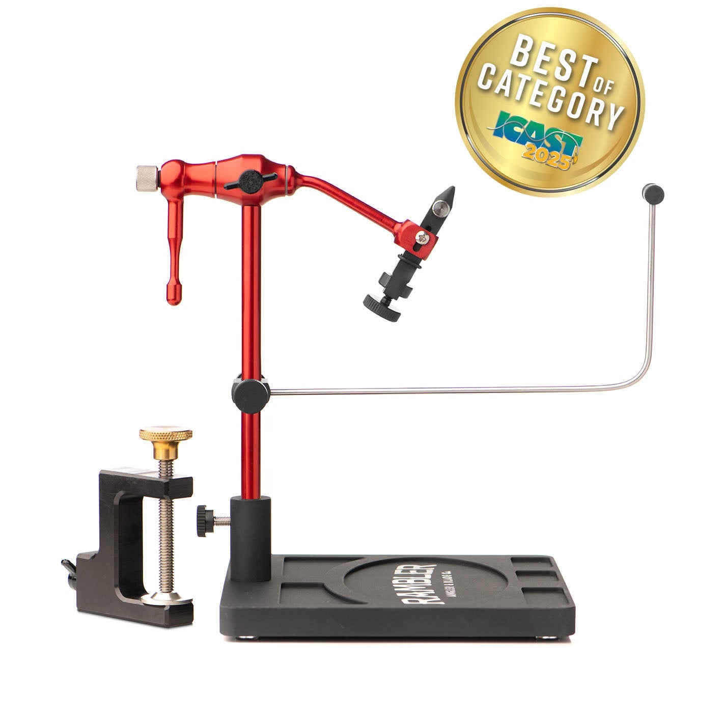Rambler Co. Nomad Fly Tying Vise - Lightweight Travel Vise