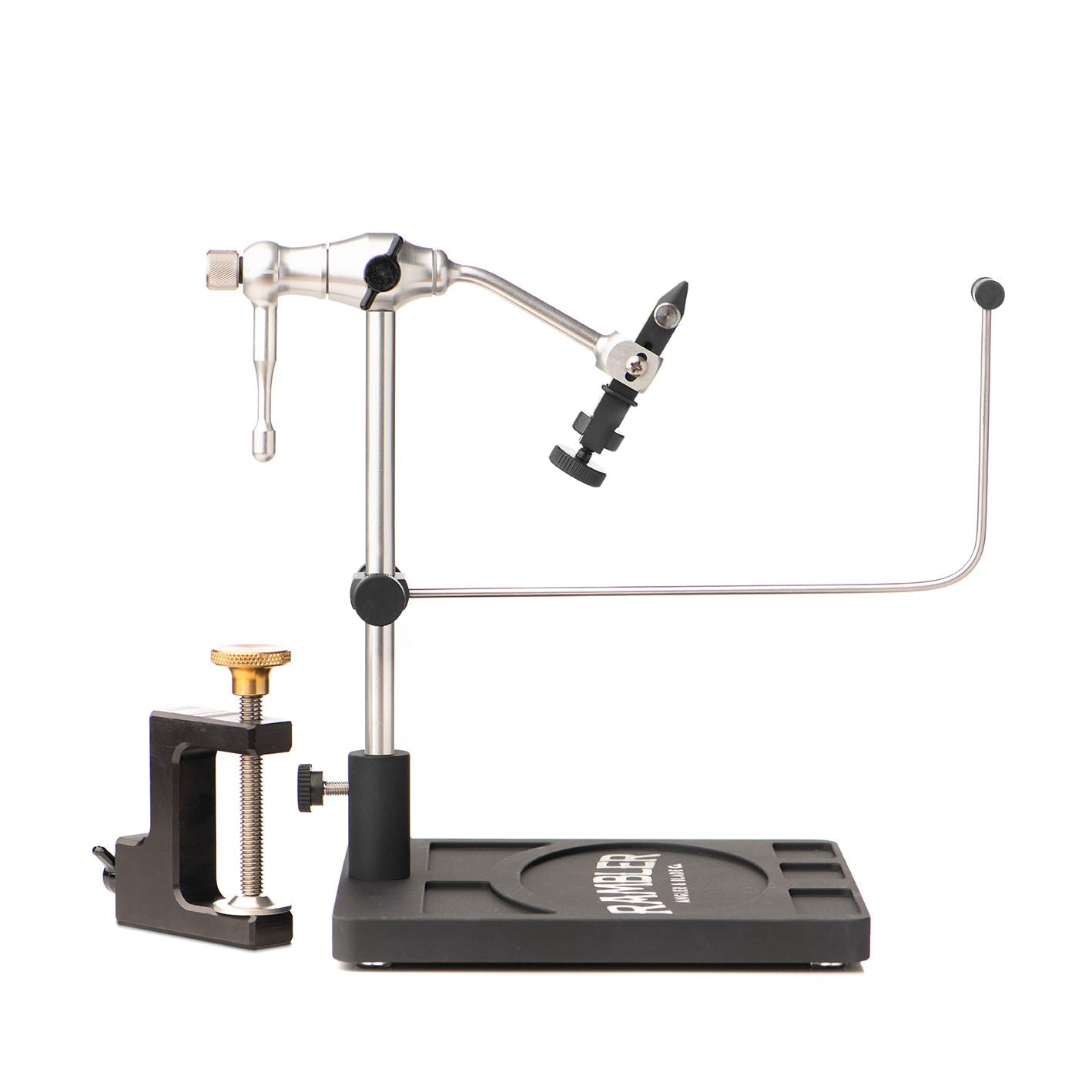 Rambler Co. Nomad Fly Tying Vise - Lightweight Travel Vise