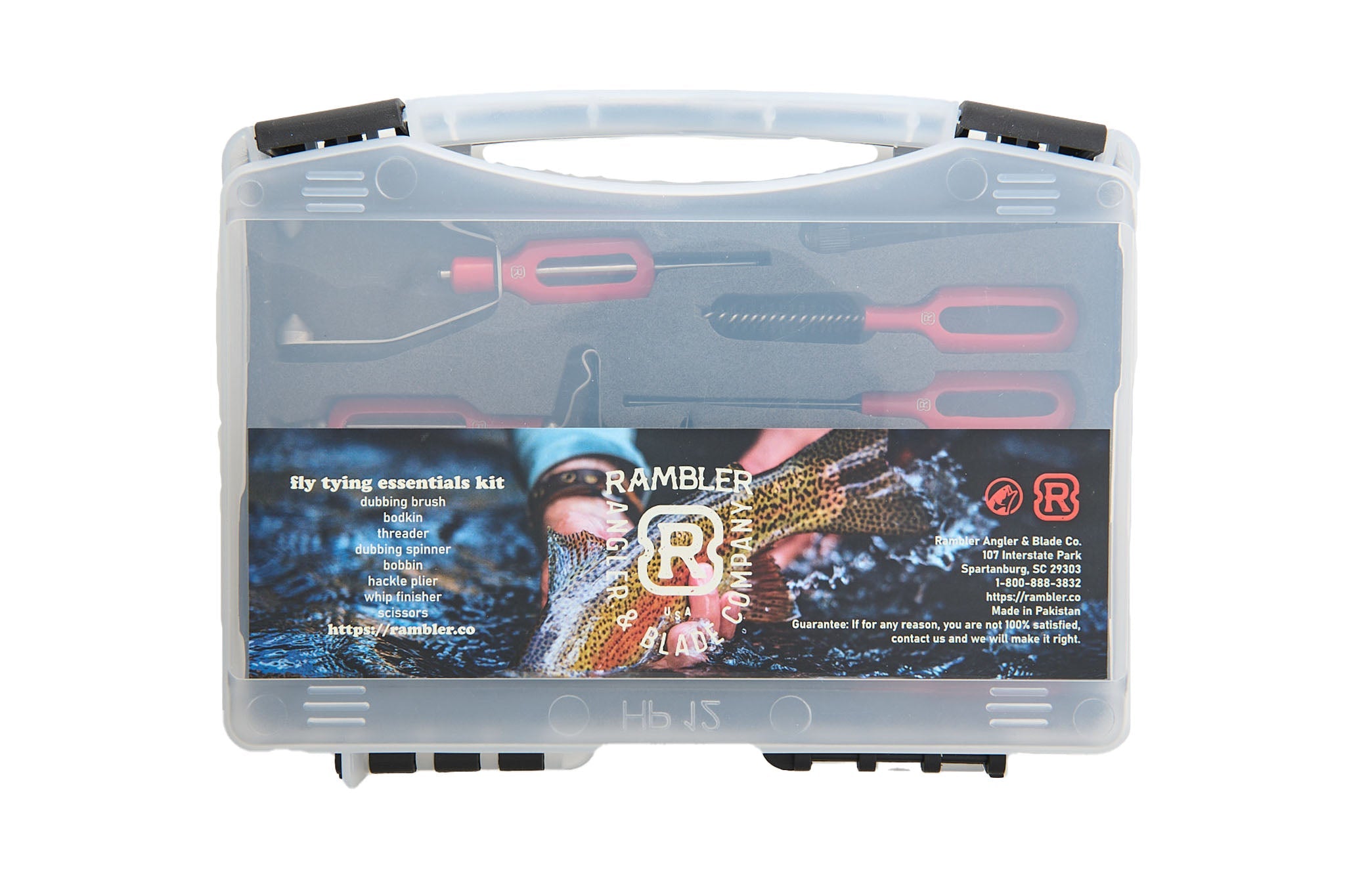 Rambler Fly Tying Essentials 8-Piece Tool Kit