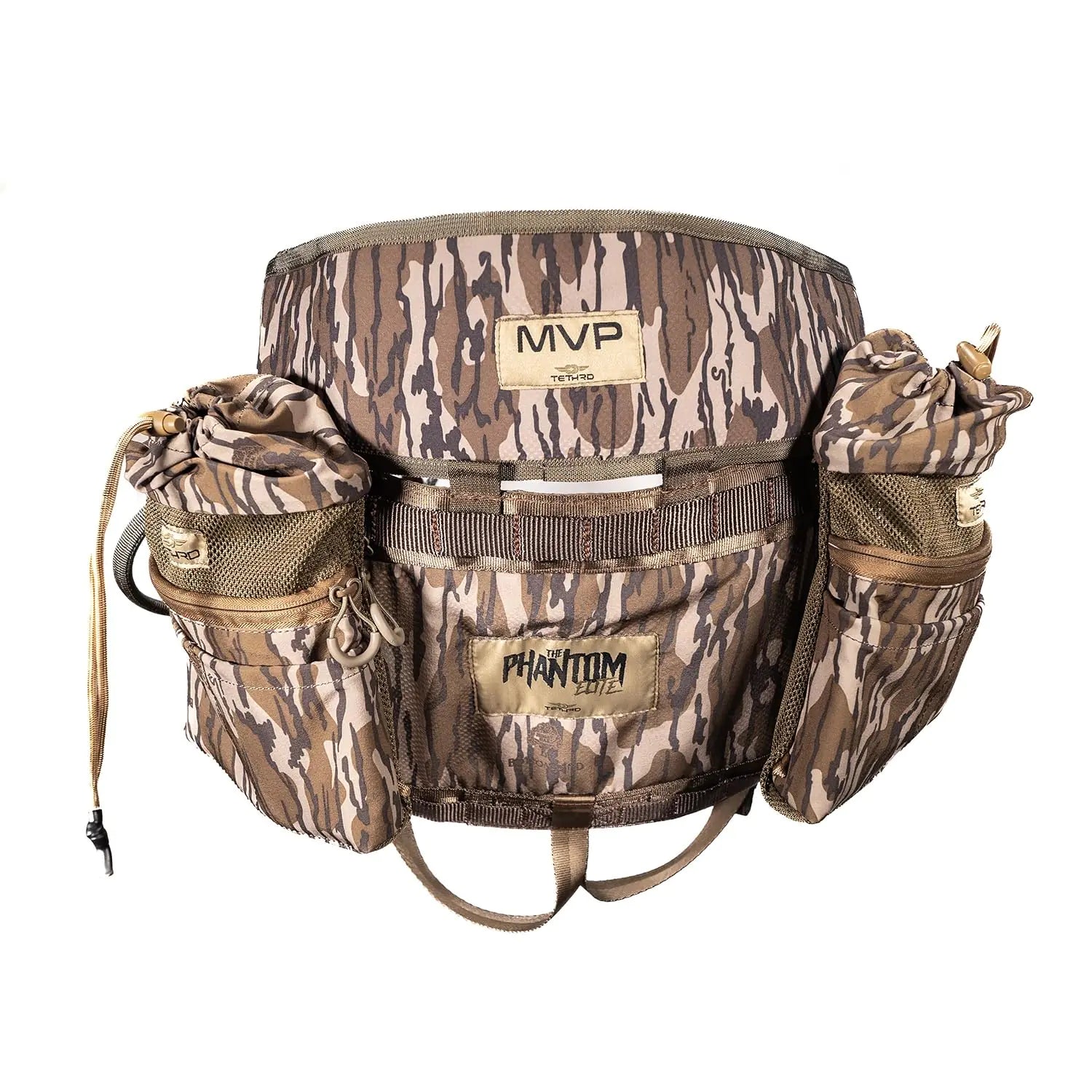 Tethrd Phantom Elite Hunting Saddle Kit - Mossy Oak Bottomland