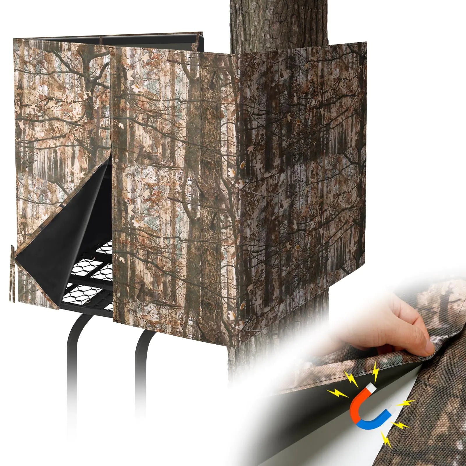 Redbrook Outdoors -  Large 100" × 35.4" Tree Stand Blind